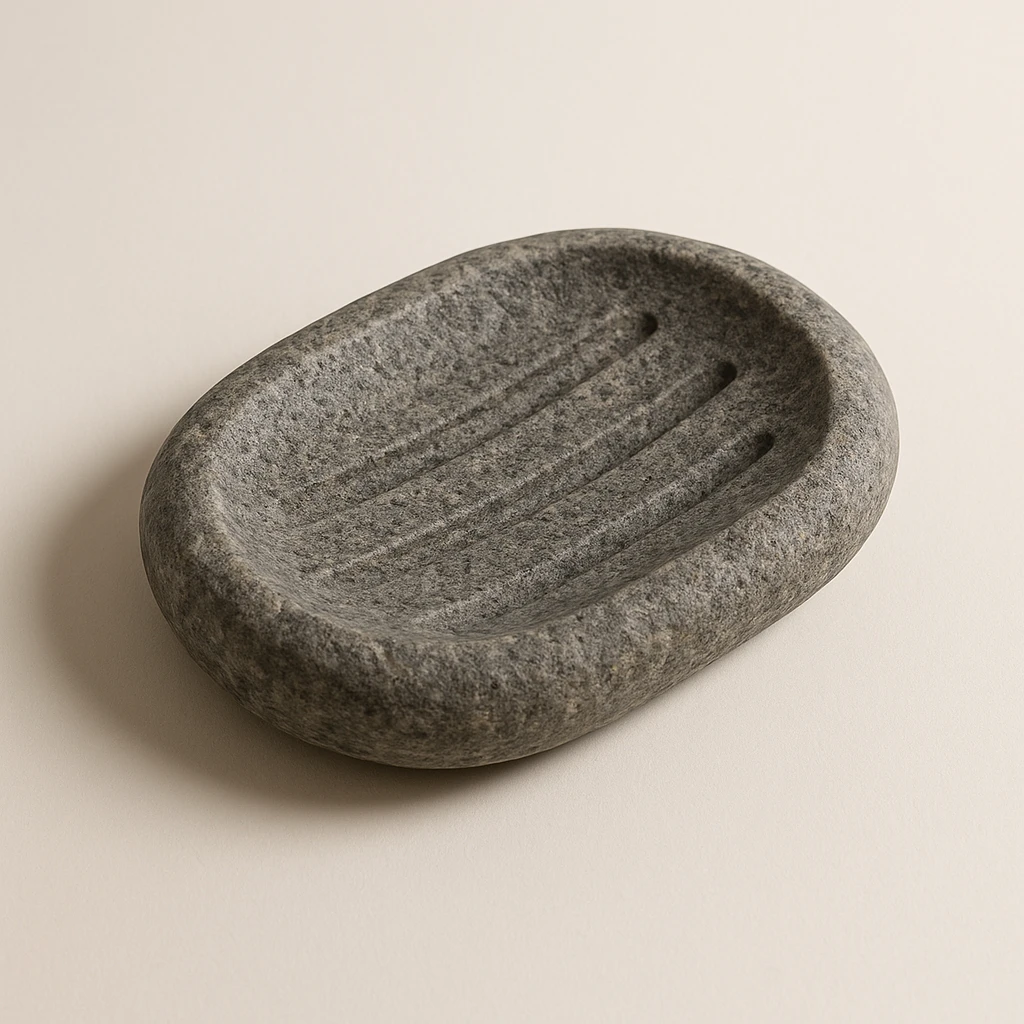 Stone draining dish