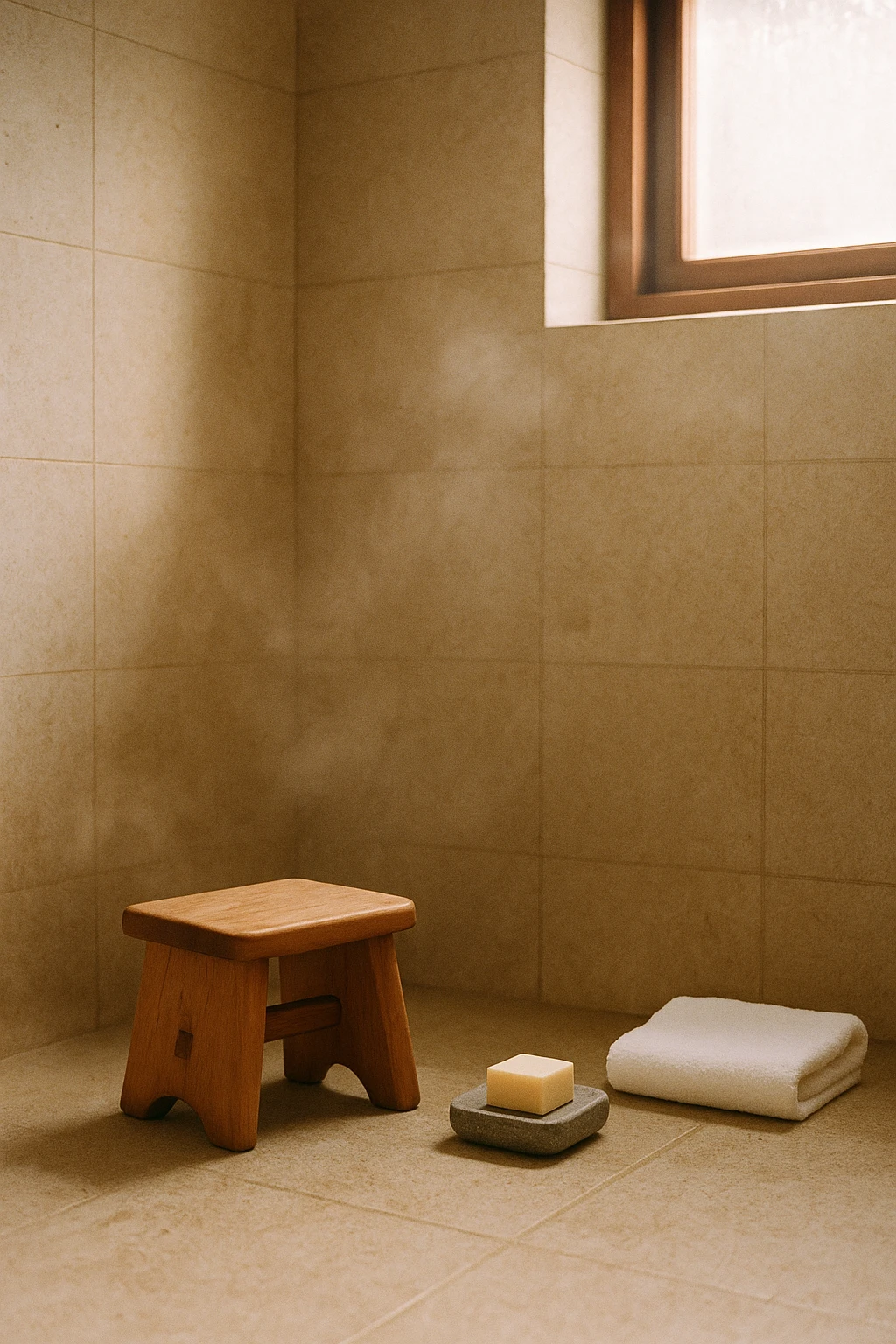 Korean bathhouse corner